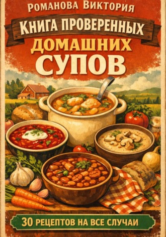 Обложка книги «Книга проверенных домашних супов»