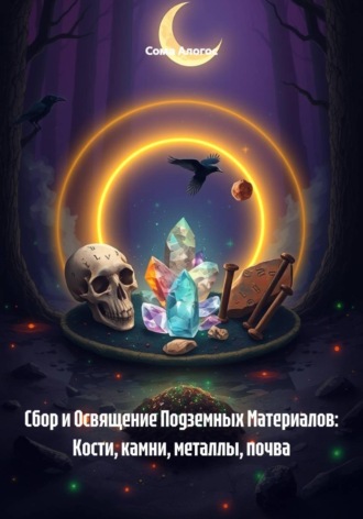 Обложка книги «Сбор и Освящение Подземных Материалов: Кости, камни, металлы, почва»