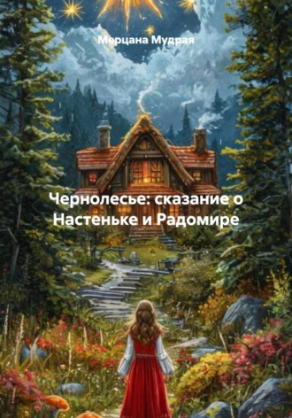 Обложка книги «Чернолесье: сказание о Настеньке и Радомире»