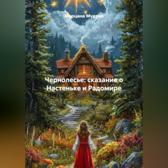 Обложка книги «Чернолесье: сказание о Настеньке и Радомире»