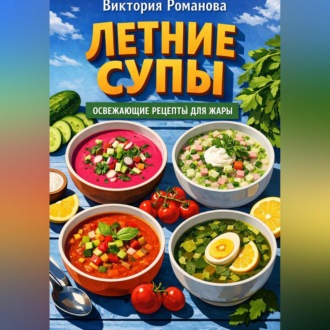 Обложка книги «Летние супы: освежающие рецепты для жары»