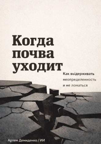 Обложка книги «Когда почва уходит: Как выдерживать неопределенность и не ломаться»