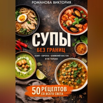 Обложка книги «Супы без границ: Азия, Европа, Ближний Восток и не только»