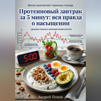 Обложка книги «Протеиновый завтрак за 5 минут: вся правда о насыщении»