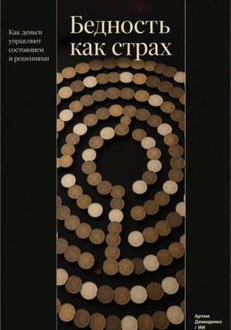 Обложка книги «Бедность как страх: Как деньги управляют состоянием и решениями»