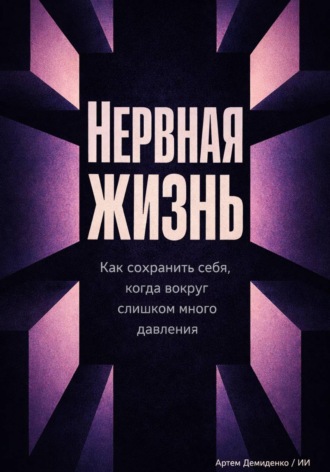 Обложка книги «Нервная жизнь: Как сохранить себя, когда вокруг слишком много давления»
