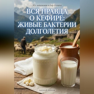 Обложка книги «Вся правда о кефире: живые бактерии долголетия»