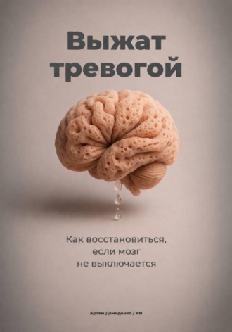 Обложка книги «Выжат тревогой: Как восстановиться, если мозг не выключается»