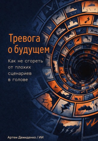 Обложка книги «Тревога о будущем: Как не сгореть от плохих сценариев в голове»