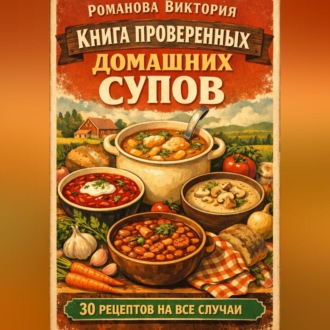Обложка книги «Книга проверенных домашних супов»