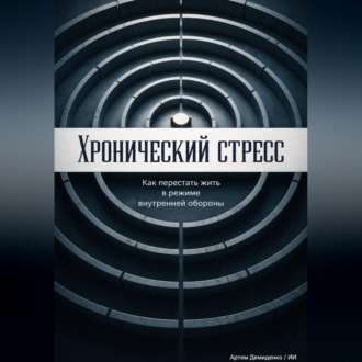 Обложка книги «Хронический стресс: Как перестать жить в режиме внутренней обороны»