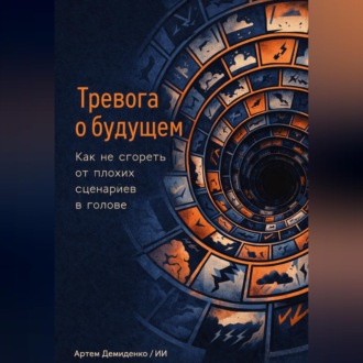 Обложка книги «Тревога о будущем: Как не сгореть от плохих сценариев в голове»