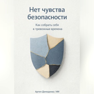 Обложка книги «Нет чувства безопасности: Как собрать себя в тревожные времена»