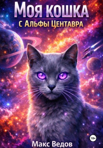 Обложка книги «Моя кошка с Альфы Центавра»