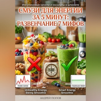 Обложка книги «Смузи для энергии за 5 минут: развенчание 7 мифов»