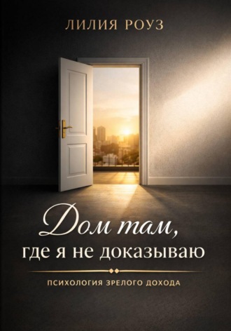 Обложка книги «Дом там, где я не доказываю: психология зрелого дохода»