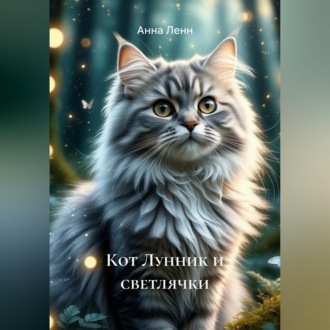 Обложка книги «Кот Лунник и светлячки»