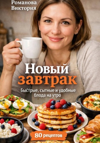 Обложка книги «Новый завтрак: быстрые, сытные и удобные блюда на утро»