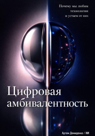 Обложка книги «Цифровая амбивалентность: Почему мы любим технологии и устаем от них»