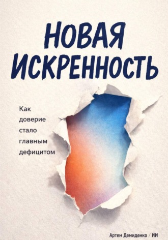Обложка книги «Новая искренность: Как доверие стало главным дефицитом»