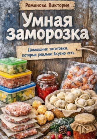Обложка книги «Умная заморозка: домашние заготовки, которые реально вкусно есть»