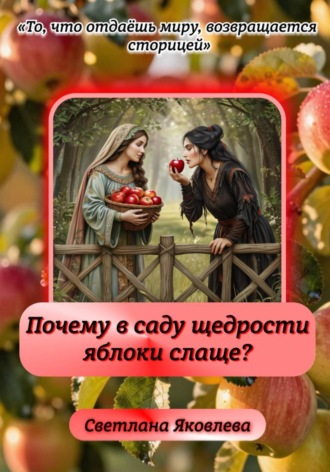 Обложка книги «Почему в саду щедрости яблоки слаще?»
