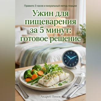 Обложка книги «Ужин для пищеварения за 5 минут: готовое решение»