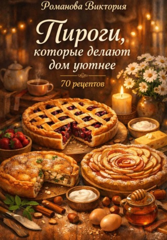 Обложка книги «Пироги, которые делают дом уютнее»