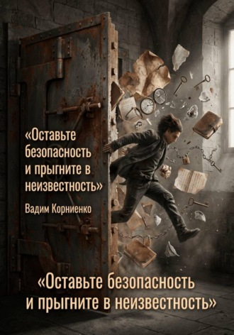 Обложка книги «Оставьте безопасность и прыгните в неизвестность»
