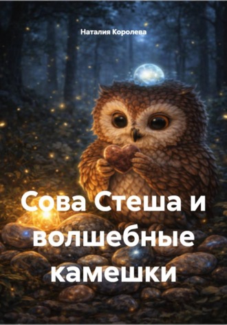 Обложка книги «Сова Стеша и волшебные камешки»