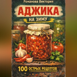 Обложка книги «Аджика на зиму: 100 рецептов острых домашних заготовок»
