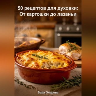 Обложка книги «50 рецептов для духовки: От картошки до лазаньи»