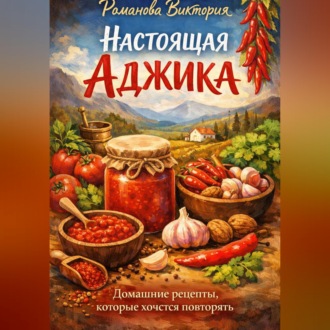 Обложка книги «Настоящая аджика: домашние рецепты, которые хочется повторять»
