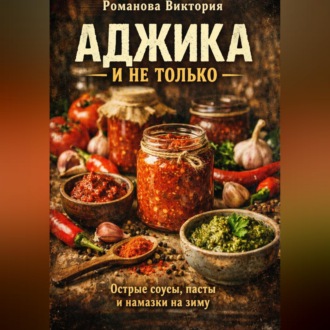 Обложка книги «Аджика и не только: острые соусы, пасты и намазки на зиму»