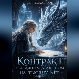 Обложка книги «Контракт с ледяным драконом на тысячу лет»
