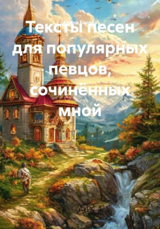 Обложка книги «Тексты песен для популярных певцов, сочинённых мной»