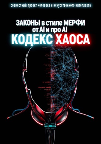 Обложка книги «ЗАКОНЫ в стиле МЕРФИ от AI и про AI. КОДЕКС ХАОСА»