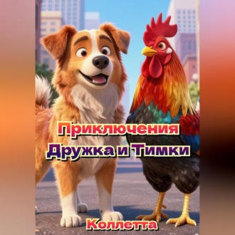 Обложка книги «Приключения Дружка и Тимки»