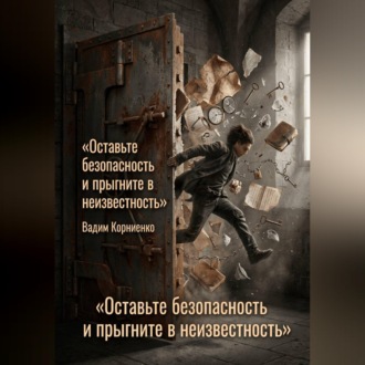 Обложка книги «Оставьте безопасность и прыгните в неизвестность»
