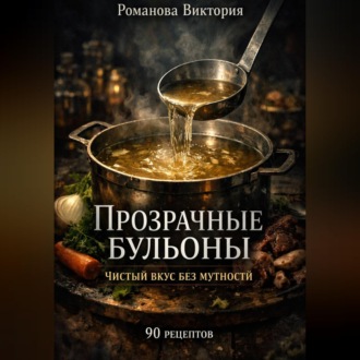 Обложка книги «Прозрачные бульоны: чистый вкус без мутности»