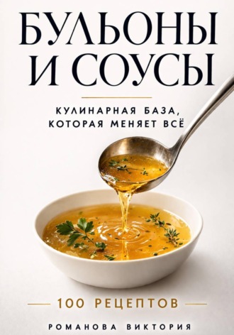 Обложка книги «Бульоны и соусы: кулинарная база, которая меняет всё»