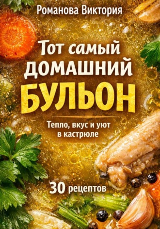 Обложка книги «Тот самый домашний бульон: тепло, вкус и уют в кастрюле»