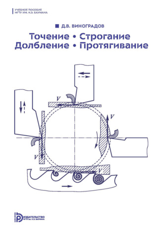 Обложка книги «Точение. Строгание. Долбление. Протягивание»