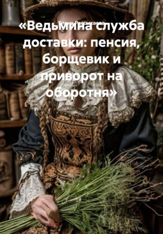 Обложка книги «Ведьмина служба доставки: пенсия, борщевик и приворот на оборотня»
