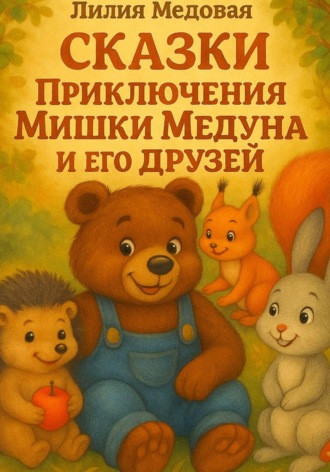 Обложка книги «Приключение Мишки Медуна и Его Друзей»