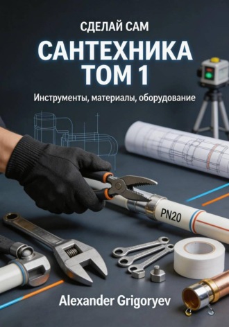 Обложка книги «Сантехника. Том 1. Инструменты, материалы, оборудование»