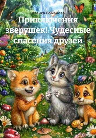 Обложка книги «Приключения зверушек! Чудесные спасения друзей»