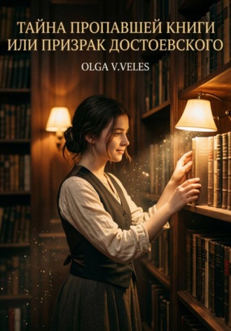 Обложка книги «Тайна пропавшей книги, или Призрак Достоевского»