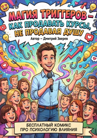 Обложка книги «Магия триггеров - как продавать курсы, не продавая душу»