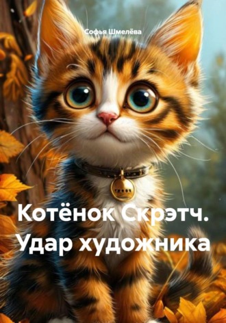 Обложка книги «Котёнок Скрэтч. Удар художника»